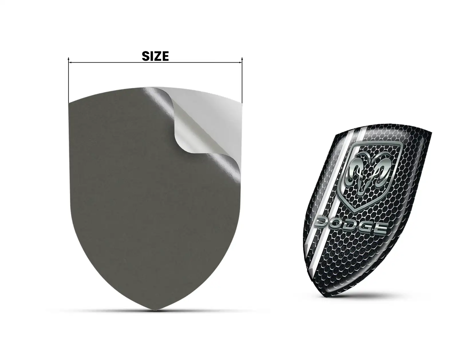 Dodge Große Autofolien Stil Max Modern Pro Haltbar